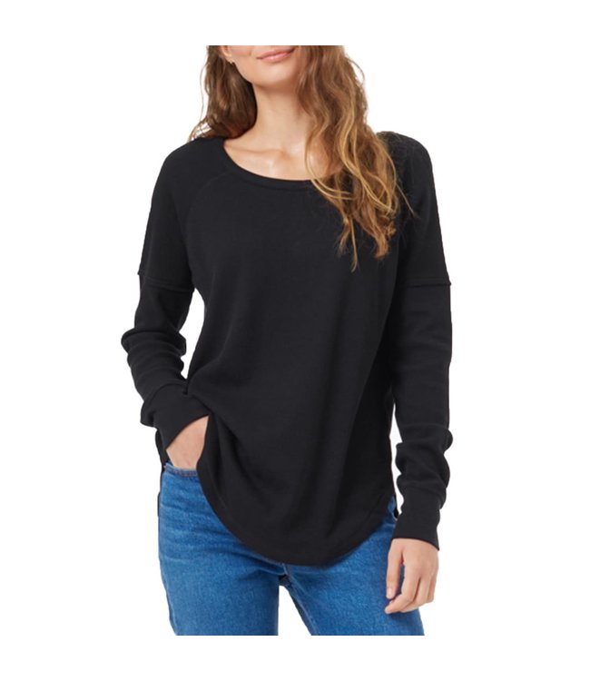 Ten Tree Womens Waffle Crew Longsleeve