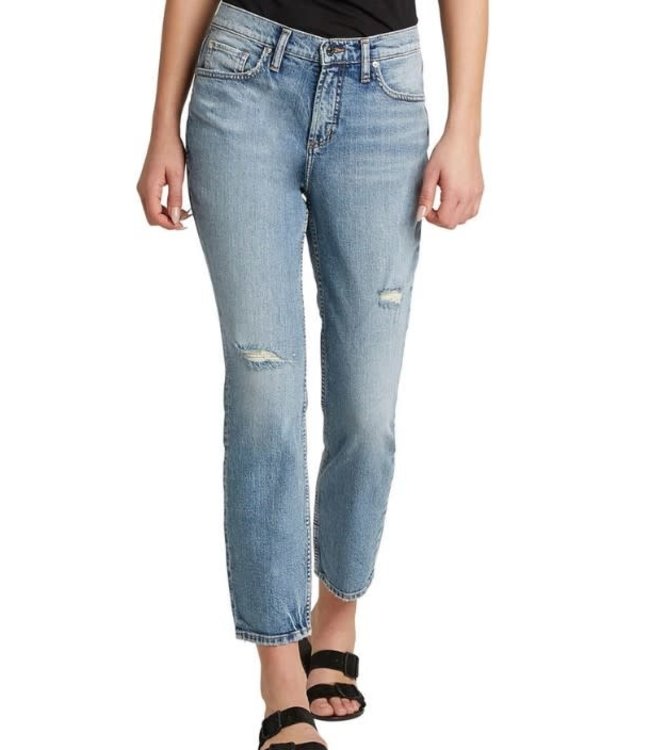 Silver Womens Not Your Boyfriends Jean