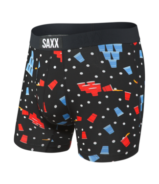 SAXX SAXX Vibe Boxer Brief - Black Beer Champs