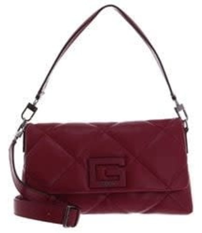Guess, Bags, Guess Red Brightside Quilted Shoulder Bag