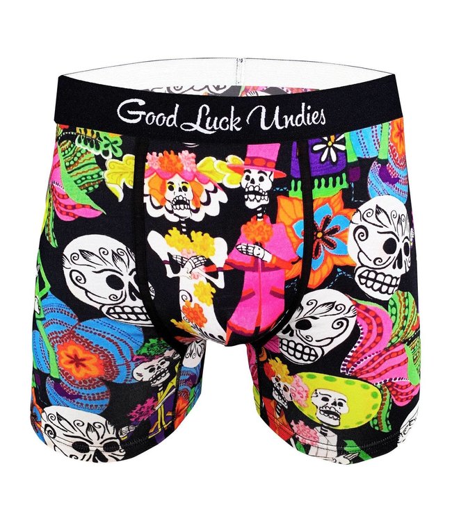 Good Luck Undies Men's Day Of The Dead