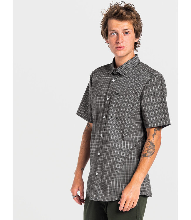 Volcom Men's Mini Check Woven Shirt