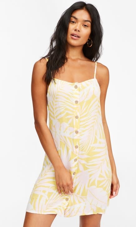 Billabong Women's Morning Light Mini Slip Dress