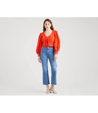 Levis Levi's Women's Fawn Tie Blouse