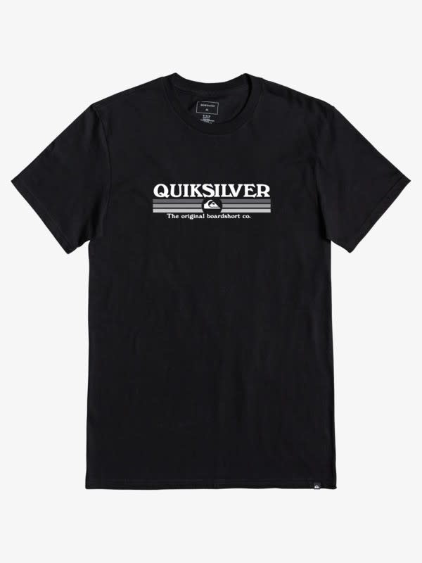 Black quiksilver t shirt hotsell