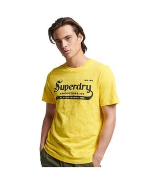 SuperDry Super Dry Men's Vintage Merch Store Tee