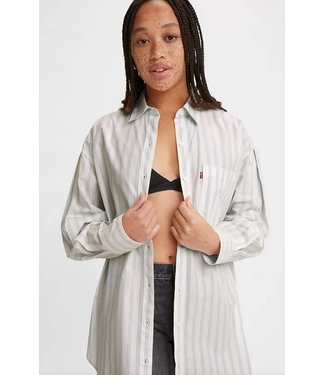 Levis Levi's Women's Silvie Big Menswear Shirt