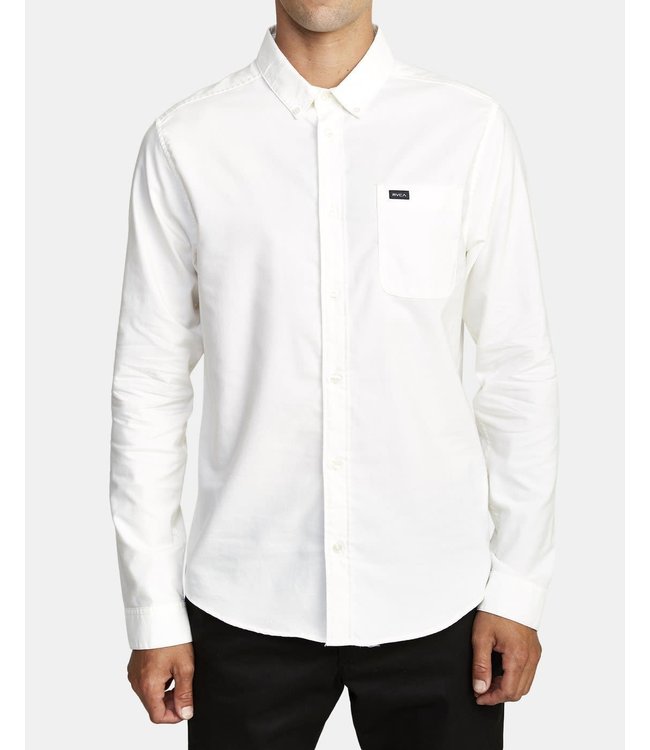 RVCA Mens That'll Do Stretch LS