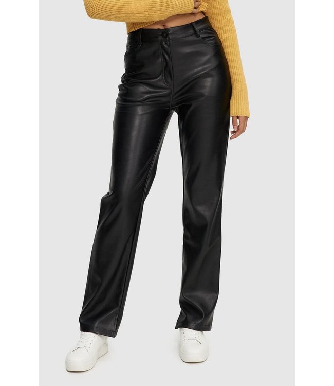 KuwallaTee Leather Straight Fit Pant