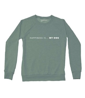 Happiness Is... Happiness is My Dog Crewneck
