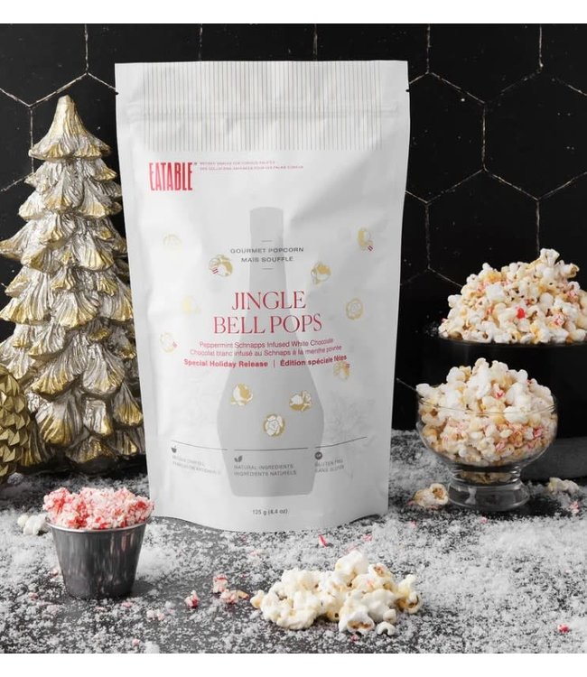 Eatable Gourmet Popcorn 125g - Jingle Bell Pops