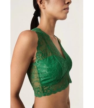 Buy Only Lace Bralette In Green