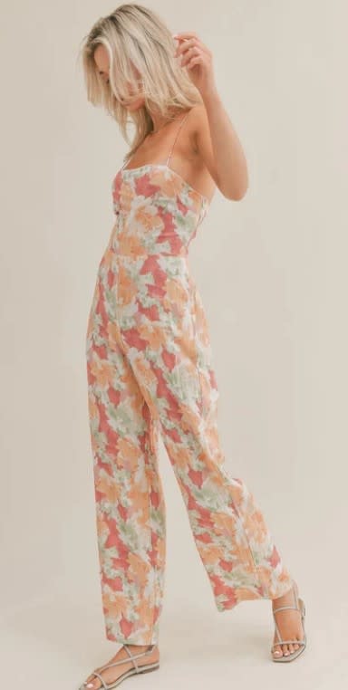 Roxy Just Passing By Strappy Jumpsuit - 42nd Street Clothing