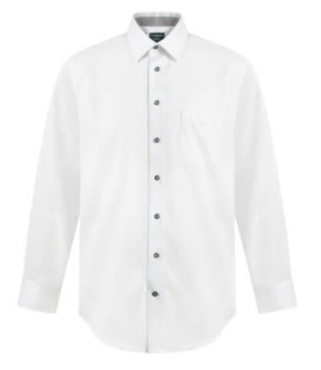 Leo Chevalier Men's Reg Fit Spread Collar Shirt