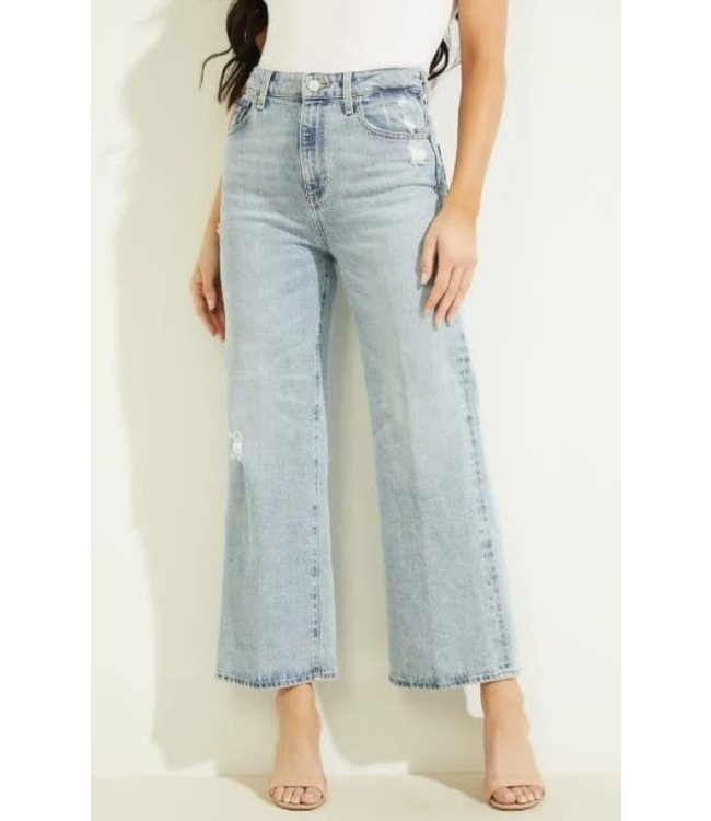 Guess Ankle Wide Leg Jeans
