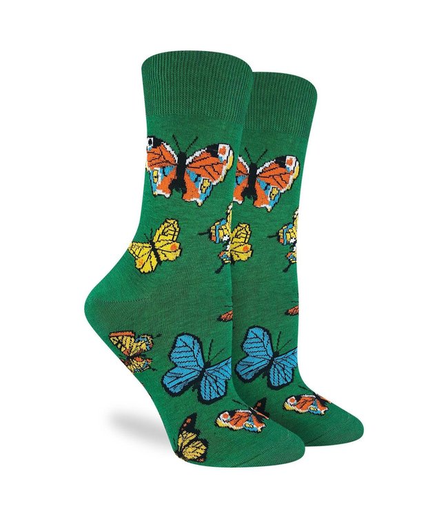 Good Luck Sock Women's Butterflies Size 5-9