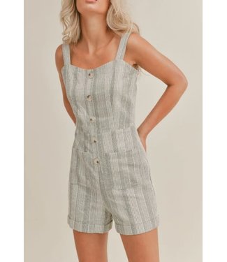 Sage The Label Sage The Label Roman Striped Romper