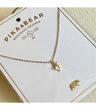 Pika & Bear Pika & Bear "Ouch" Charm Necklace