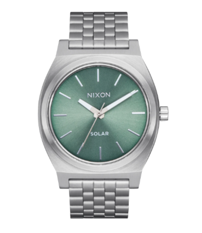 Nixon Time Teller Solar Silver/Jade