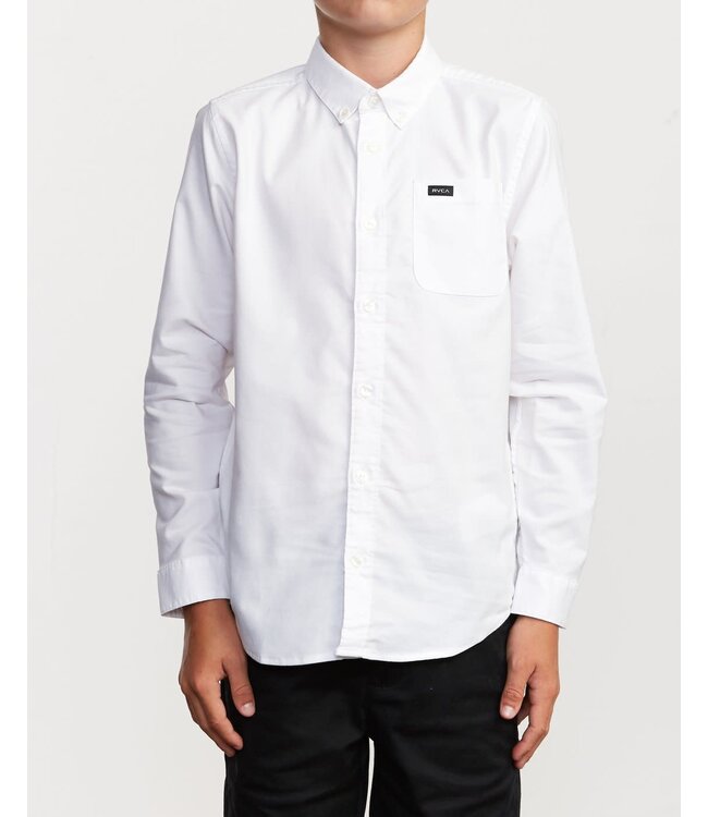 RVCA Youth That'll Do Stretch LS Shirt