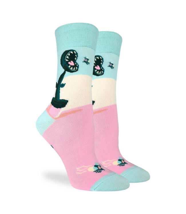 Good Luck Sock Women's Venus Fly Trap Socks - Size 5-9