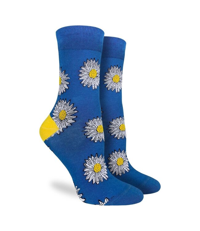 Good Luck Sock Women's Daisy Flowers Socks - Size 5-9