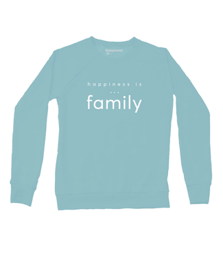 Happiness Is... Happiness is Family Crewneck