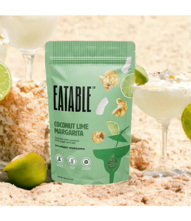 Eatable Gourmet Popcorn 125g - Coconut Lime Margarita