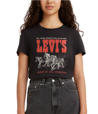 Levis Levi's Women's The Perfect Tee Horse Trio