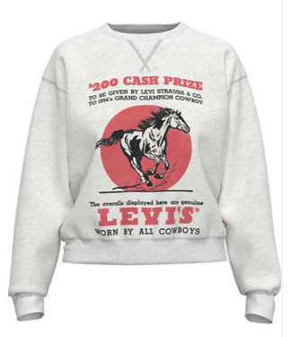 Levis Levi's Women's Graphic Heritage Crew Cash Prize