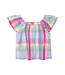 Silver Silver Girl's Flutter Short Sleeve Top