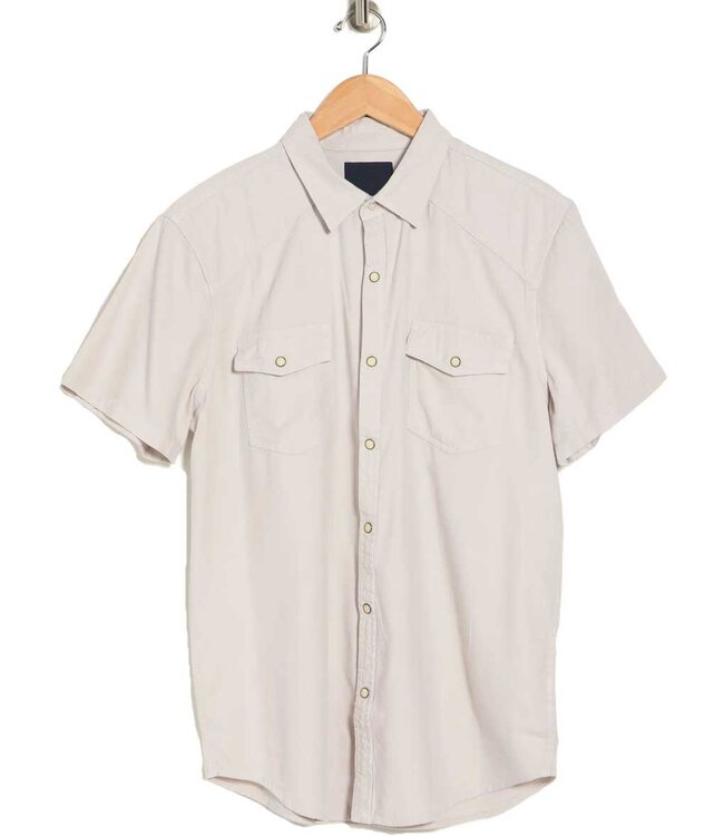 Silver Men's Western Snap Front Shirt