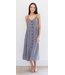 Priv Priv Alina Button Up Midi Dress