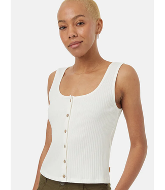 Ten Tree Ten Tree Women's Rib Button Front Tank