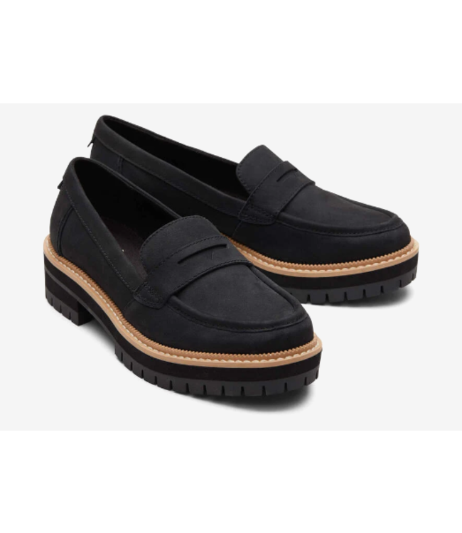 Toms Cara Leather Loafer