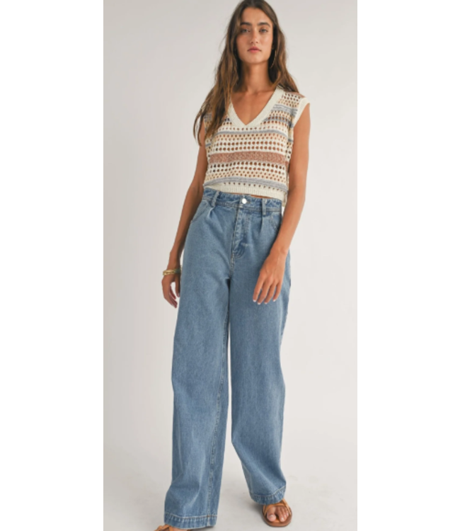 Sage The Label Kerry Pointelle Vest