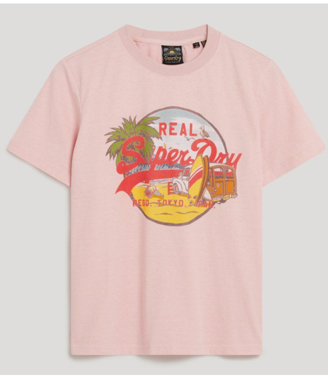 SuperDry Women's LA VL Graphic Tee