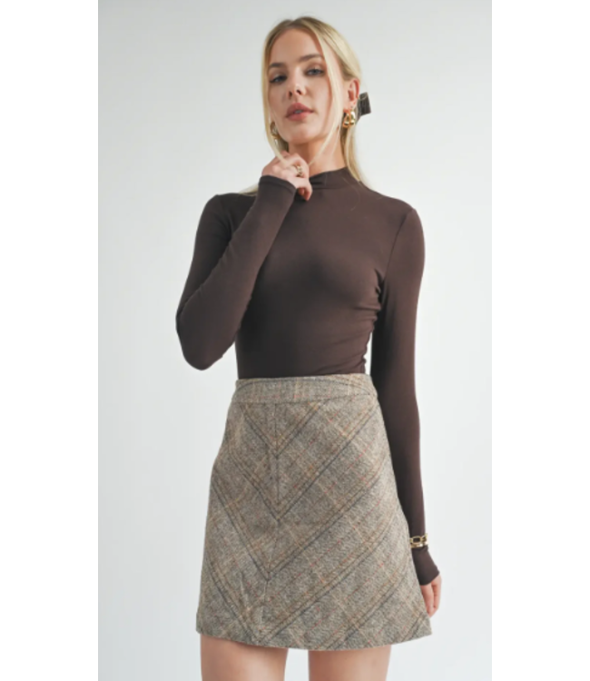 Sage The Label Timeless Mock Neck