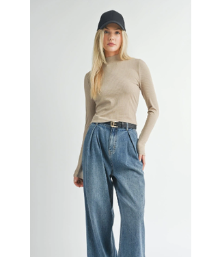Sage The Label Sage The Label To Hope For Mock Neck