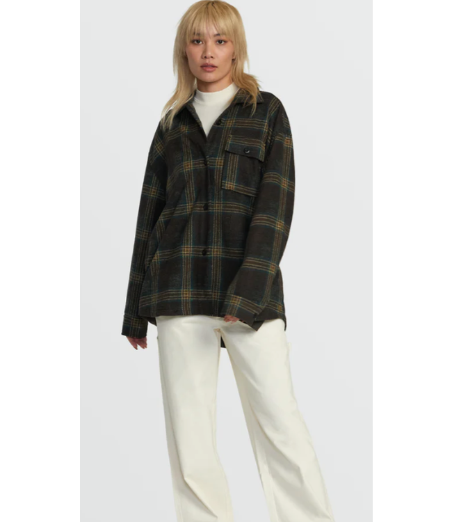 RVCA Women's Polar Birdie Shacket