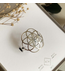 Pika & Bear Pika & Bear "Gaia" Flower of Life Ring