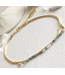 Pika & Bear Pika & Bear "Thomson" Hand Beaded Layered Bracelet- Turquoise