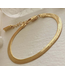Pika & Bear Pika & Bear "Nirah" Snake Chain Bracelet - Gold