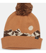Ten Tree Ten Tree Mountain Scenic Pom Beanie- Camel/Pale Oak