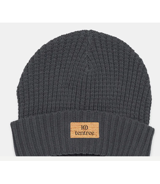 Ten Tree Ten Tree Cork Patch Beanie - Forest River Green
