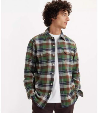 Levis Levi's Jackson Worker Denver Plaid