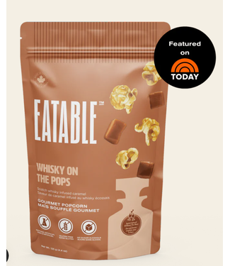 Eatable Gourmet Popcorn 125g - Whisky on the Pops