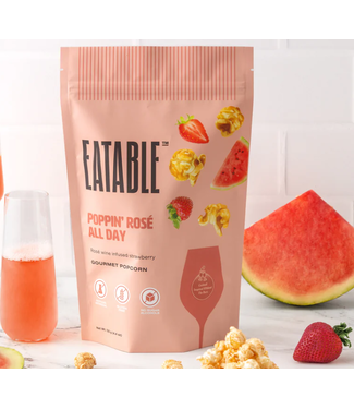 Eatable Gourmet Popcorn 125g - Poppin' Rose All Day