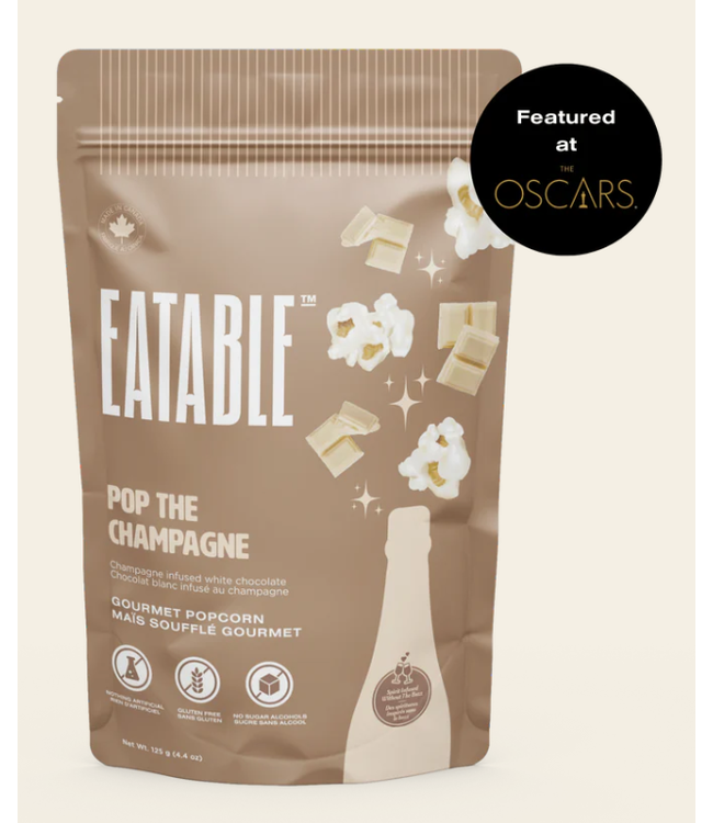 Eatable Gourmet Popcorn 125g - Pop the Champagne