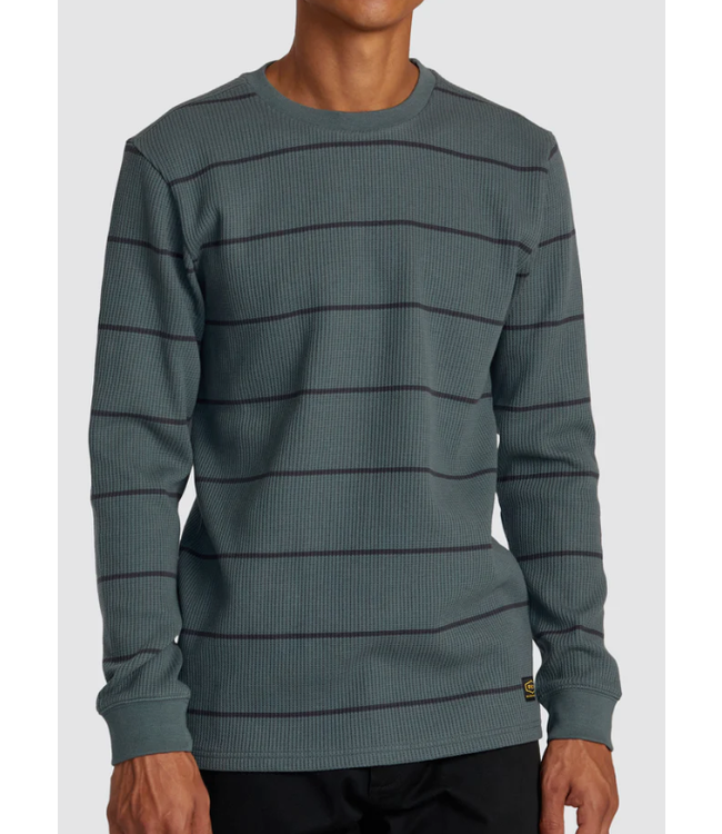 RVCA Men's Dayshift Thermal Stripe